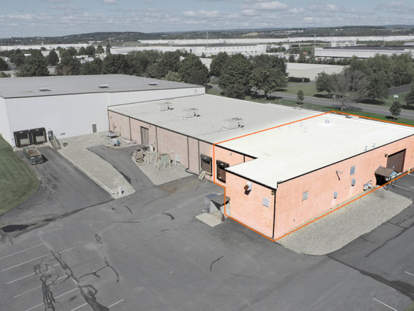 Aerial picture of lease space.